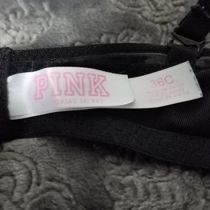 PINK Victoria's Secret Intimates & Sleepwear - VS PINK 36C Black lace date mermaid two strap bra PINK Victoria's Secret Intimates & Sleepwear - VS PINK 36C Black lace date mermaid two strap bra